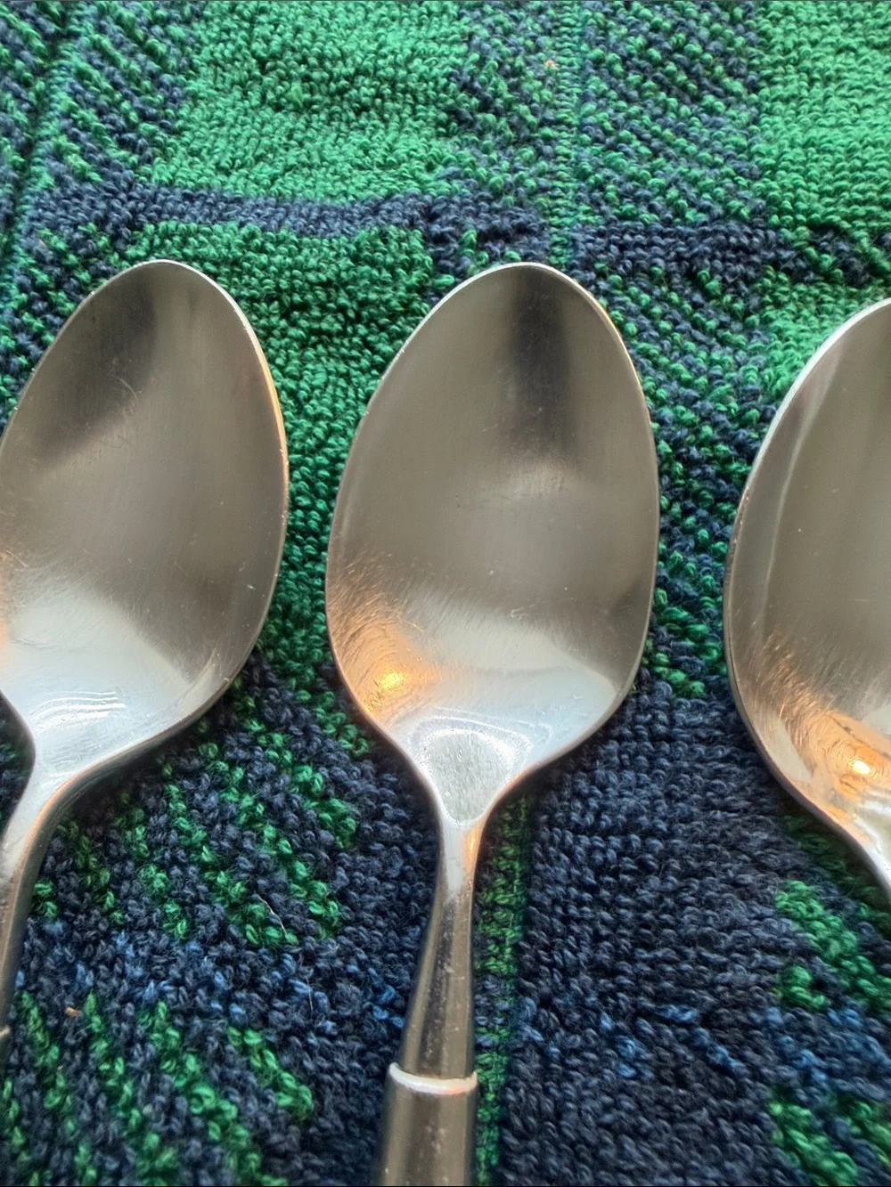 Oneida act glossy teaspoons set of 6 spoons